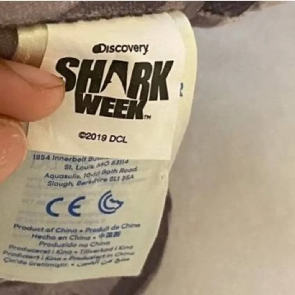 Tiger Shark - Shark Week Build A Bear Plush Stuffed 16